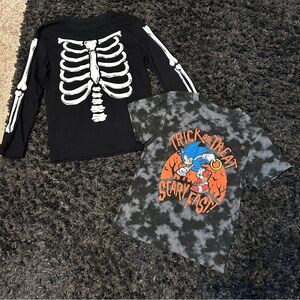 Boys Halloween/fall shirts bundle